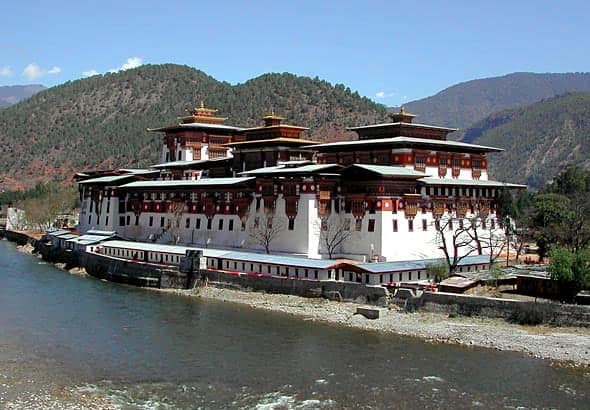 Bhútán Punakha Dzong