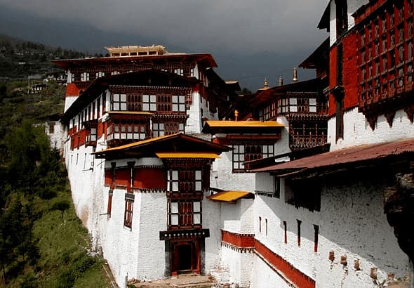 Bhútán Trongsa Dzong