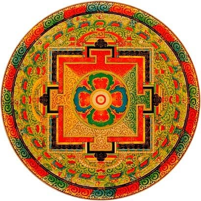 mandala Avalókitéšvara